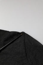 Black Cashmere Buttoned Men Cardigan Sweater