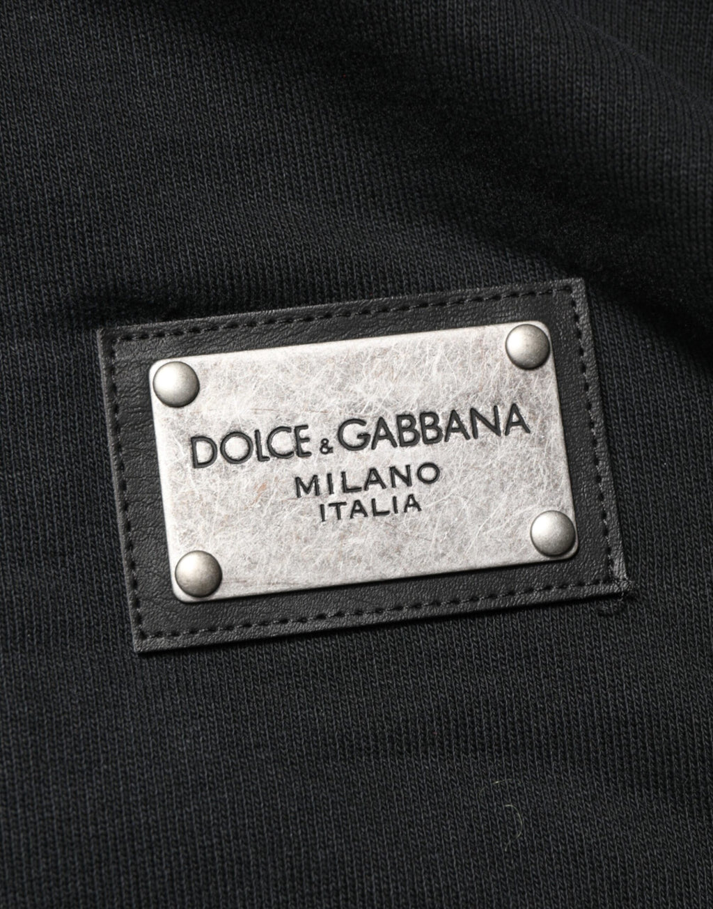 Black Logo Zipped Hooded Sweatshirt Sweater