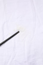 White Cotton Necklace Embellished T-shirt