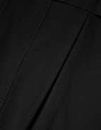 Black Sleeveless Sheath Knee Length Dress