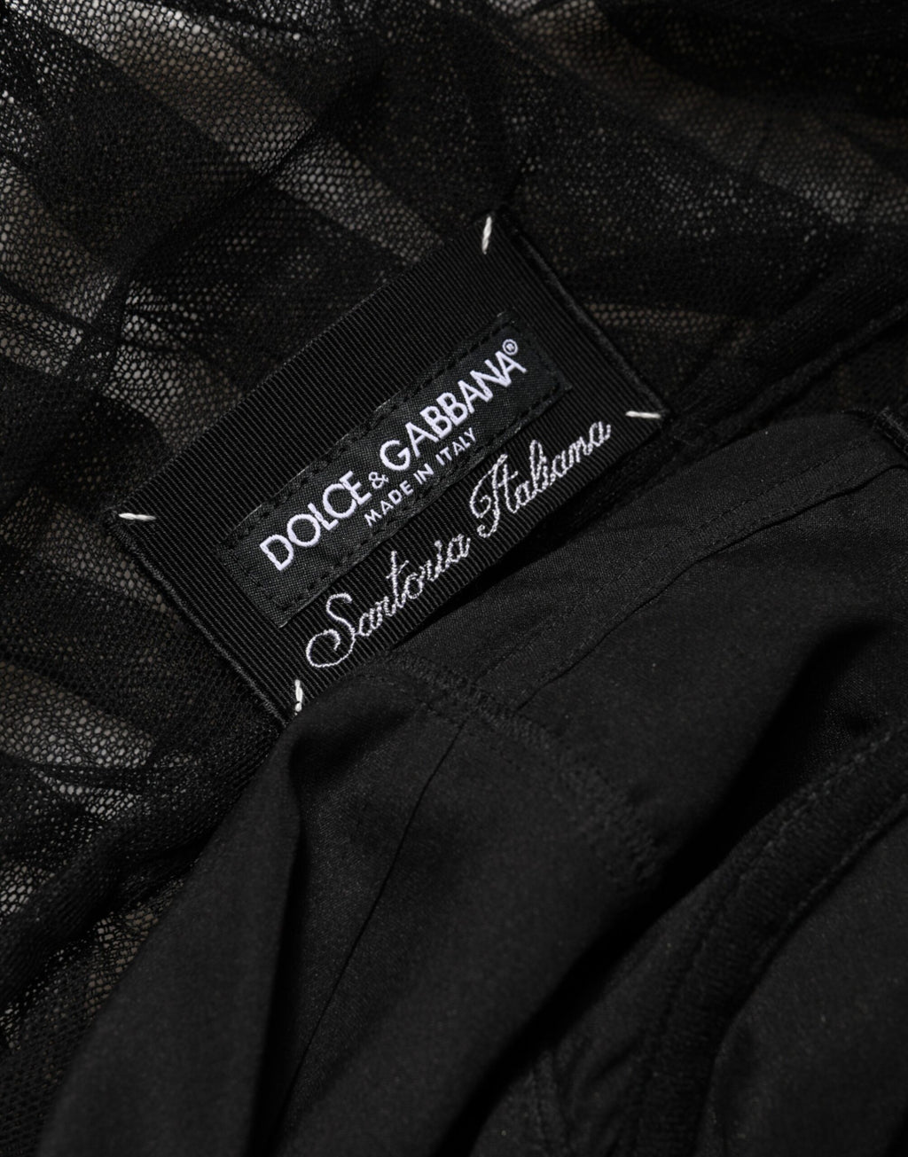 Black V-Neck Ruched Lace Hem Midi Dress