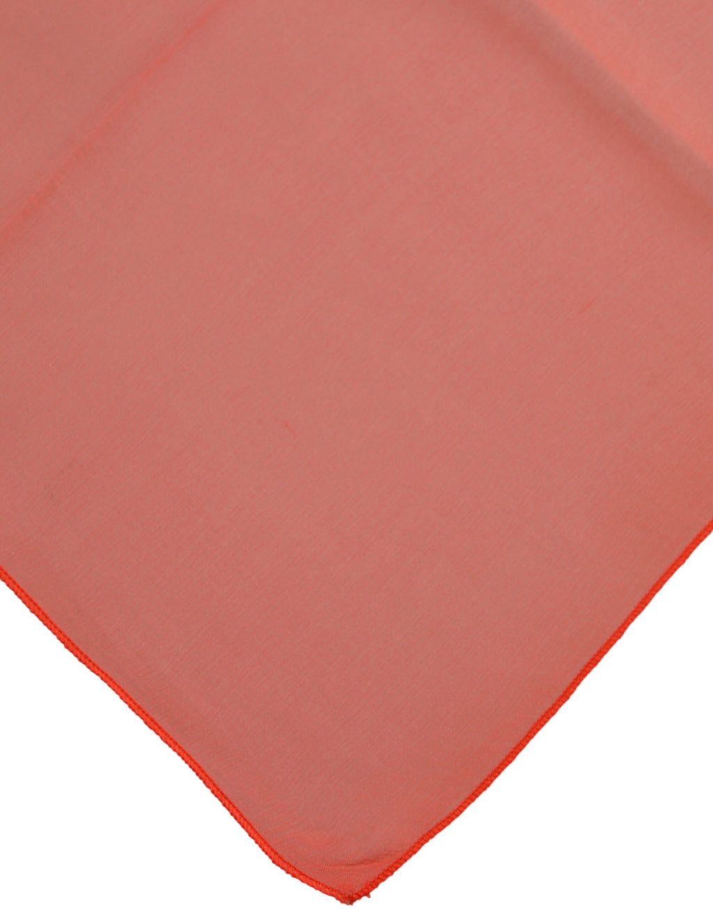 Orange Silk Neck Wrap Square Foulard  Scarf