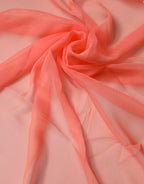 Orange Stole Silk Neck Wrap Shawl Men Scarf