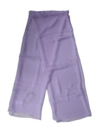 Purple Stole Silk Neck Wrap Shawl Men Scarf