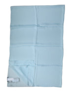 Light Blue Stole Silk Neck Wrap Shawl Scarf