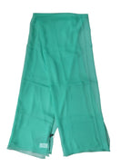 Teal Stole Silk Neck Wrap Shawl Men Scarf