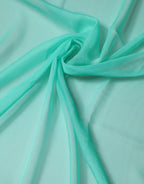 Teal Stole Silk Neck Wrap Shawl Men Scarf