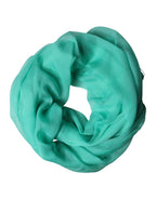 Teal Stole Silk Neck Wrap Shawl Men Scarf