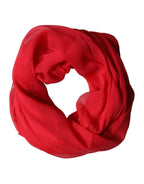 Red Stole Silk Neck Wrap Shawl Men Scarf