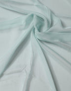 Light Teal Silk Stole Neck Wrap Shawl  Scarf