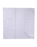 White Silk Lace Stole Square Foulard  Scarf