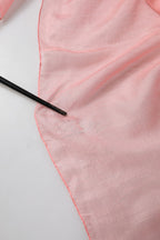 Light Pink Stole Neck Wrap Shawl  Scarf