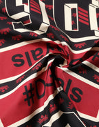 Multicolor #DGRoyals Square Foulard 50cm x 49.5cm Scarf