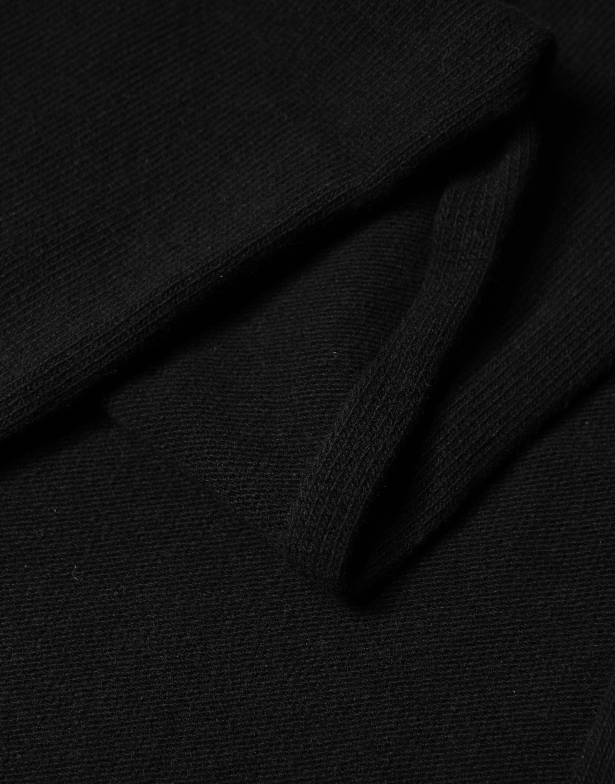 Black Wool Knit Neck Wrap Shawl Men Scarf