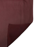 Maroon Silk Stole Neck Wrap Shawl Men 200cm x 130cm  Scarf