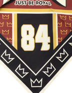 Multicolor DG King Square Foulard Men 50.5cm x 50cm Scarf