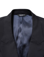 Blue MARTINI Double Breasted 2 Piece Suit