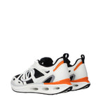 Blue Fabric Athletic Sneakers