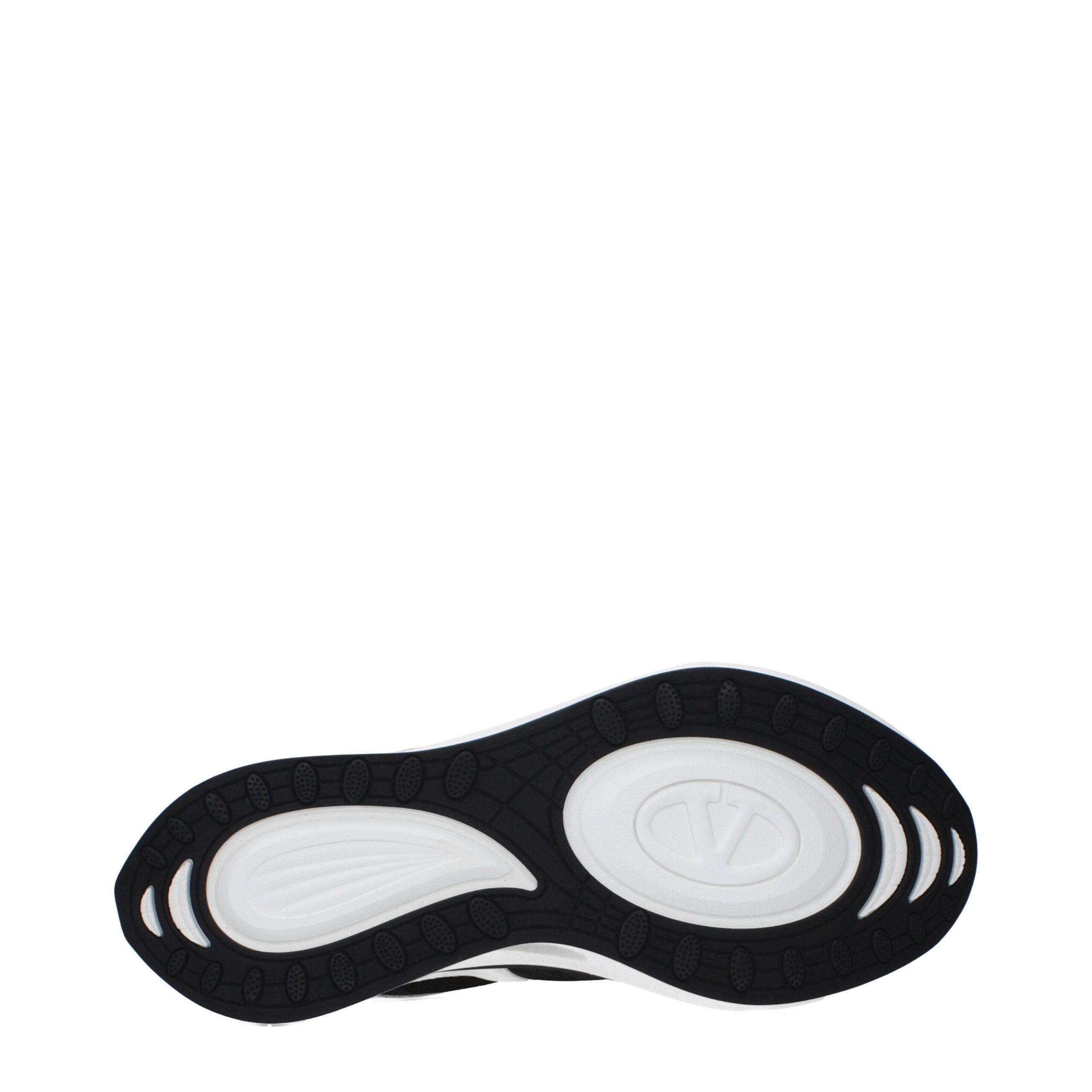 Blue Fabric Athletic Sneakers