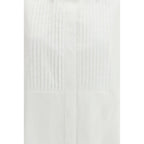 White Cotton Dress Shirt