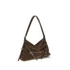 Brown Calf Leather Bos Taurus Shoulder Bag