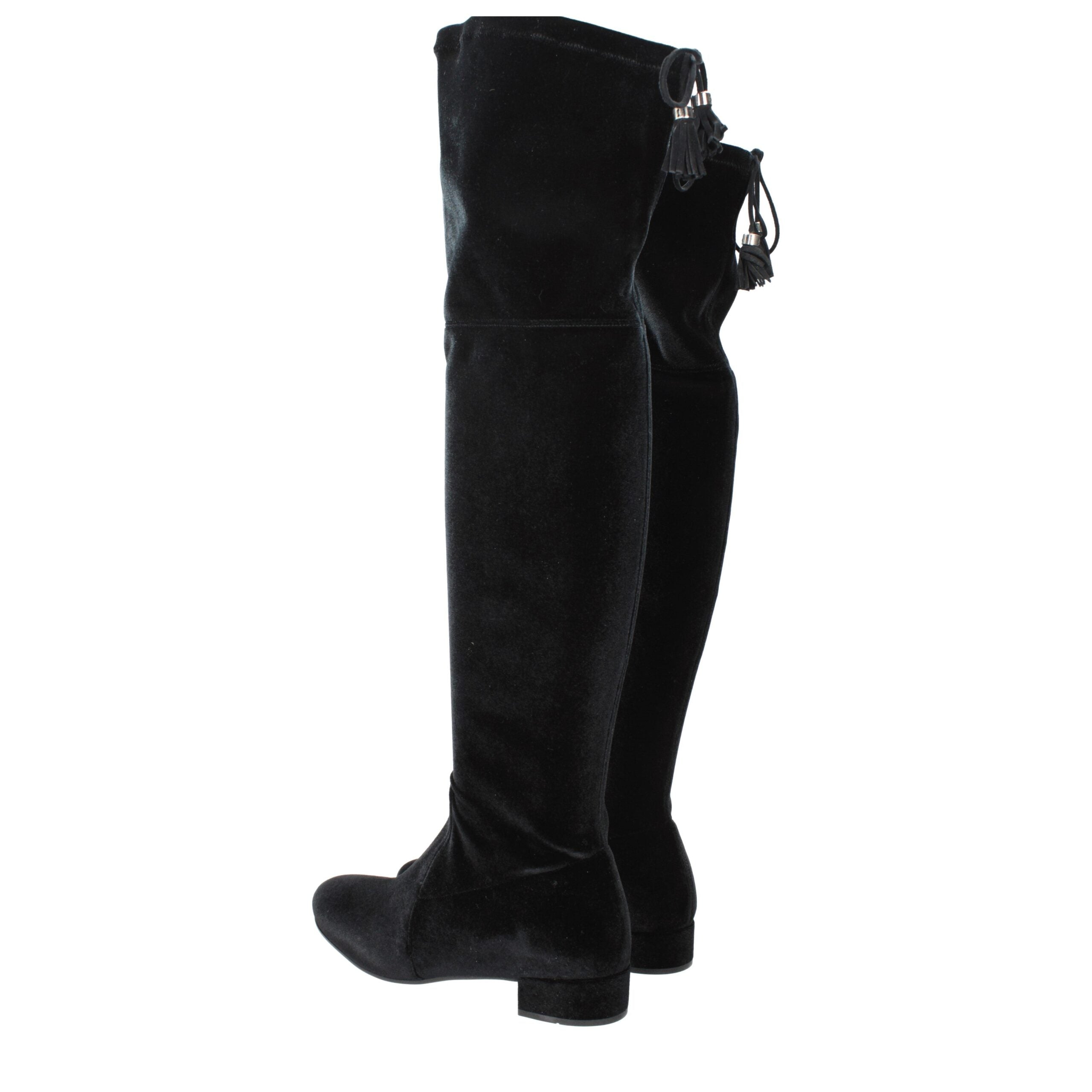 Black Velvet Over The Knee