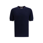 Blue Linen T-Shirt