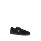 Blue Calf Leather Bos Taurus Sneakers