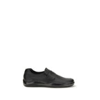 Black Calf Leather Bos Taurus Slip-On Loafers
