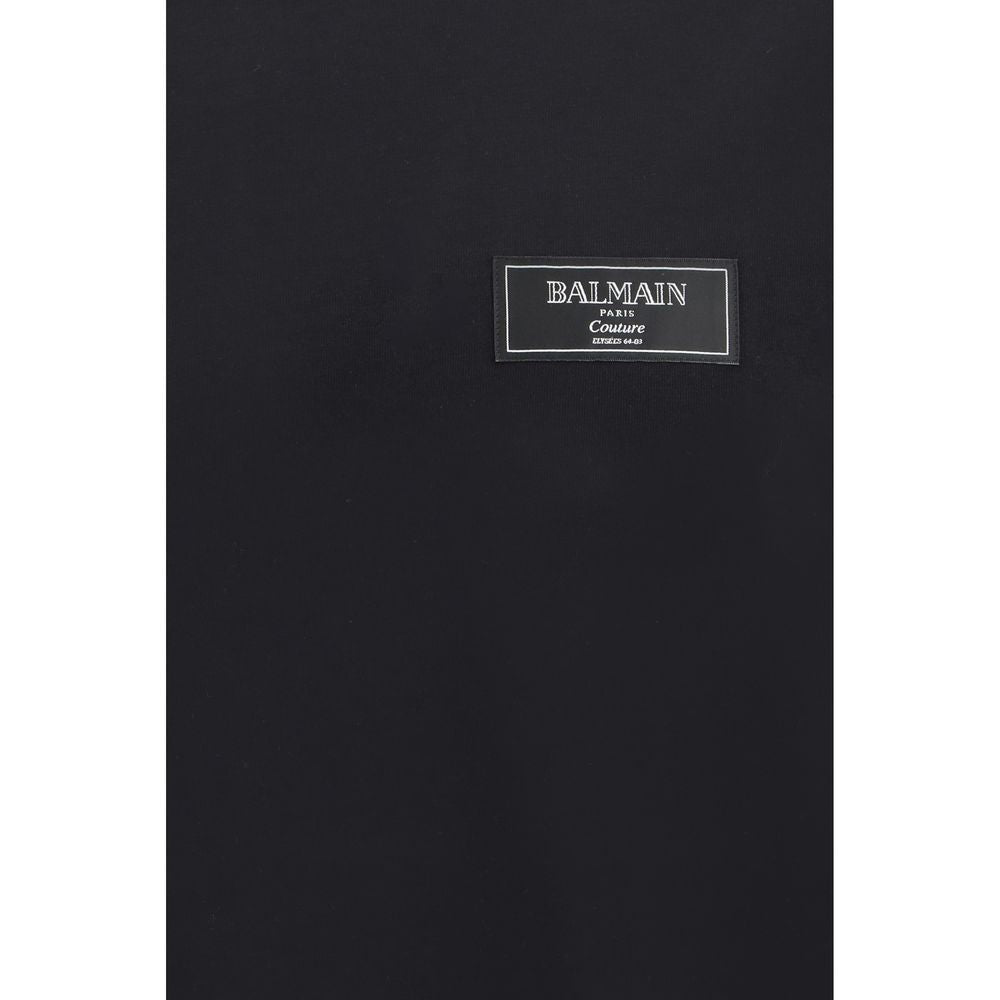 Black Cotton T-Shirt