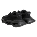 Black Slip On Low Top Wave Sneakers Shoes