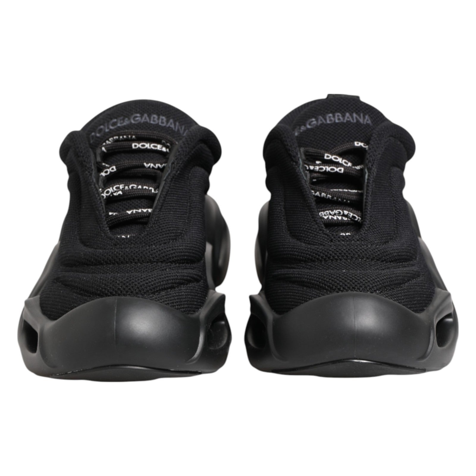 Black Slip On Low Top Wave Sneakers Shoes