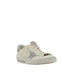 White Goatskin Sneakers