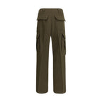 Bicolor Cashmere Cargo Pants